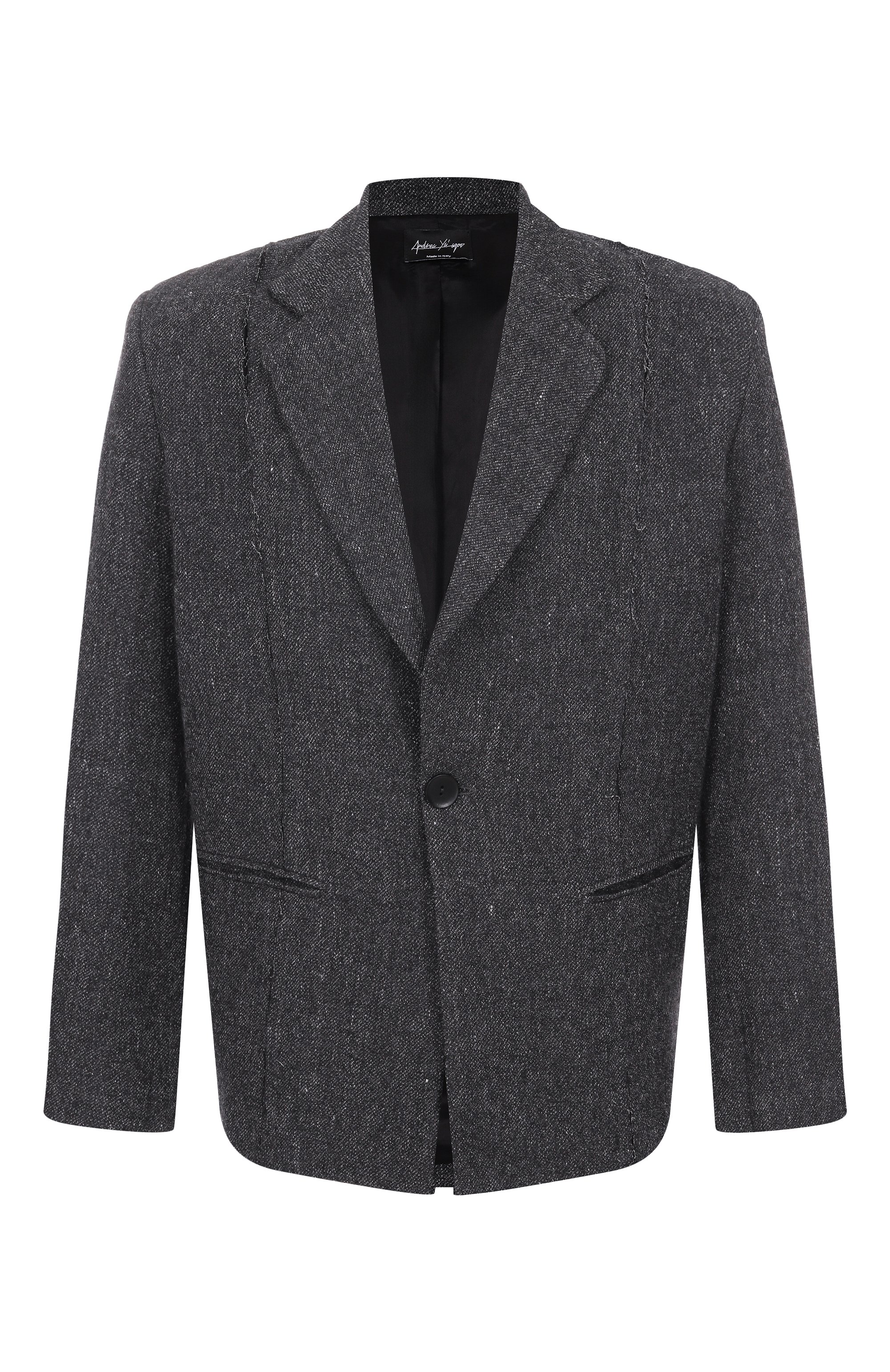 Пиджак из шерсти и льна ANDREA YA'AQOV, арт. 25MSAP45B/W00L LINEN, фото 1