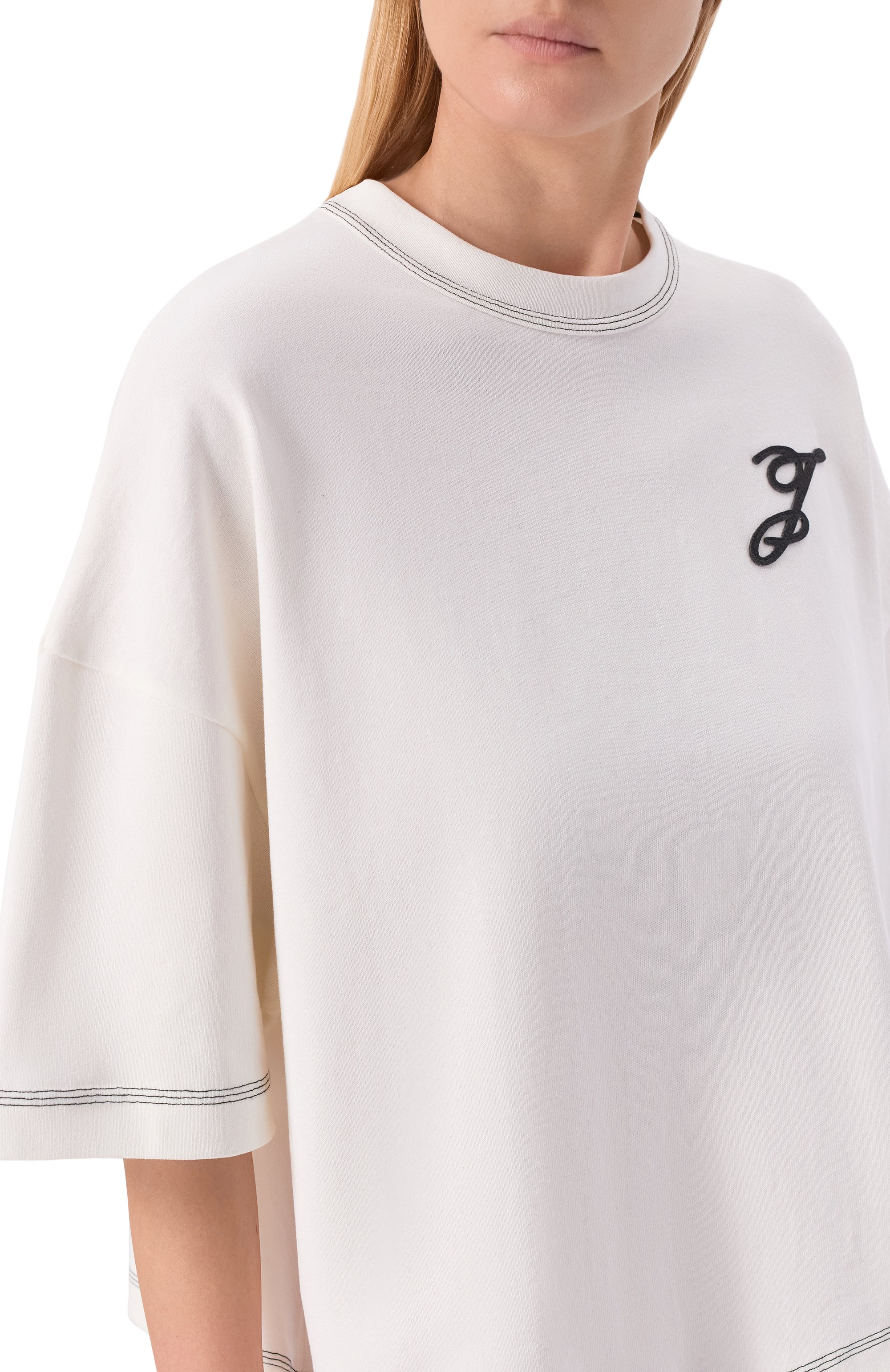 Хлопковая футболка JACQUEMUS, арт. 26ETSW00580/AJ00226, фото 5