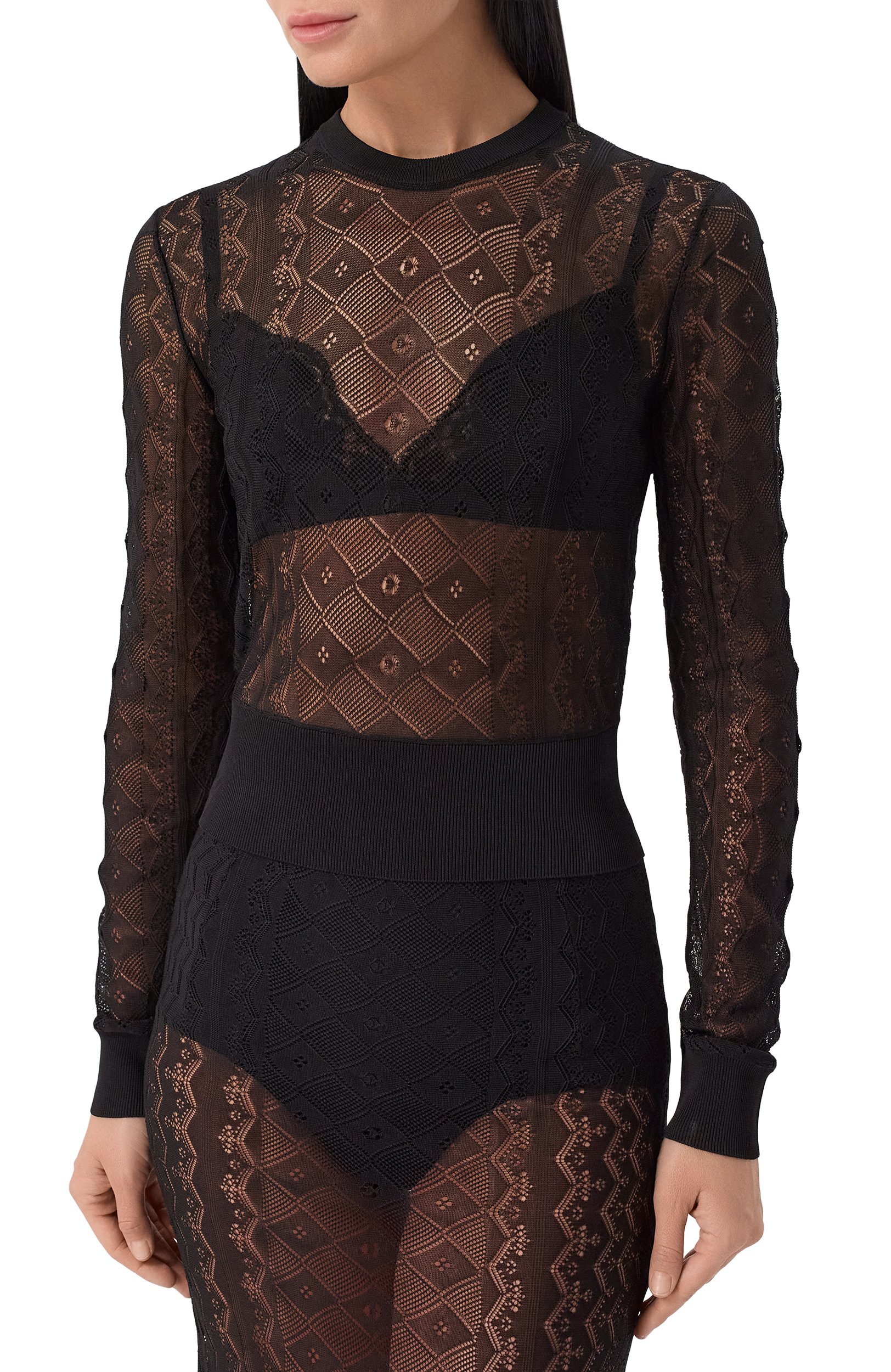 Пуловер из вискозы DOLCE & GABBANA, арт. FXXCST/JBMP8, фото 3