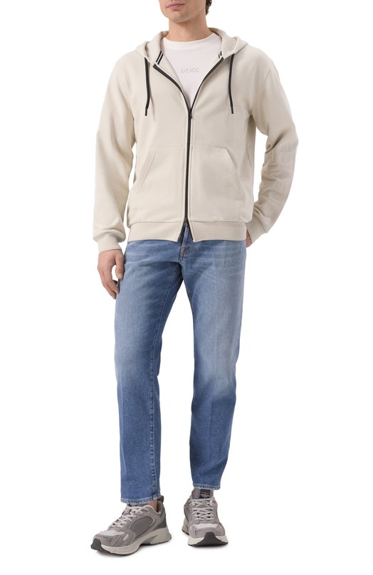 Хлопковая толстовка Bogner Fire+Ice 84277936 Кремовый  84277936 Фото 2