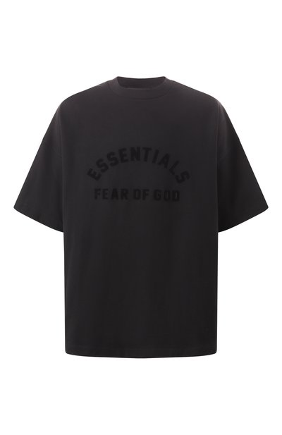Мужская  хлопковая футболка FEAR OF GOD, арт. 125SU242000F-M-001