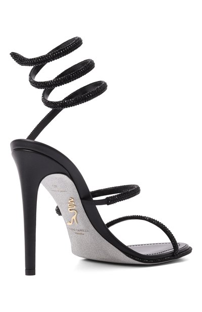 Текстильные босоножки cleo 105 RENE CAOVILLA, арт. C12538-105/R001, фото 5