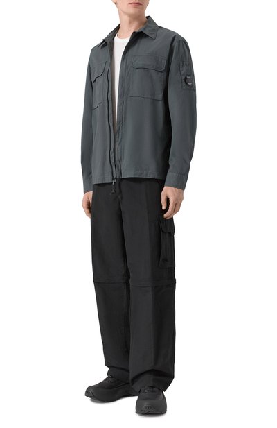 Мужская хлопковая куртка-рубашка C.P. COMPANY, арт. 20CM0S156A/110143G