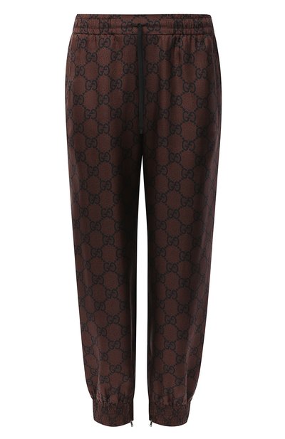 Женские шелковые джоггеры GUCCI, арт. 625005/XJCL5