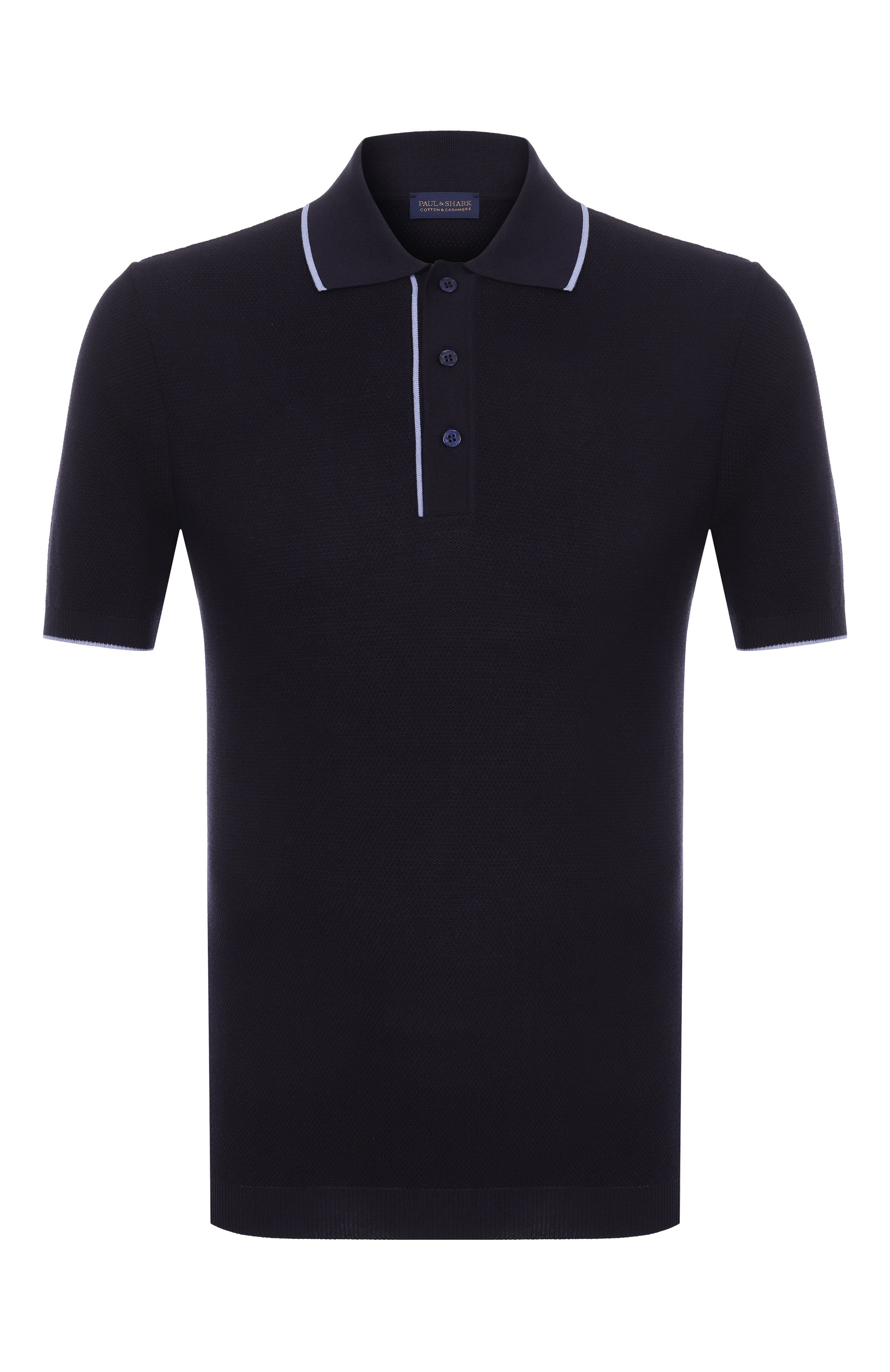 Поло из хлопка и кашемира PAUL&SHARK, арт. 25411625/XXL, фото 1