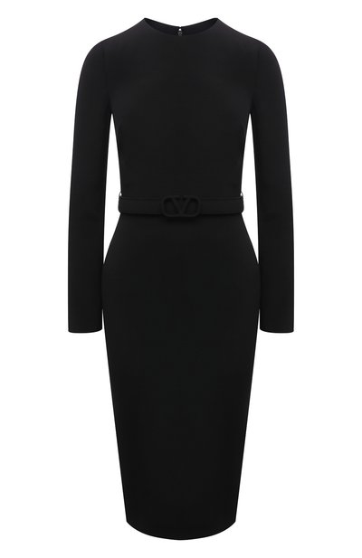 Платье из шерсти и шелка VALENTINO, арт. WB3VAWA06BS, фото 1