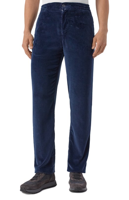 Вельветовые брюки Kiton UPLACRK0138H02 Синий  UPLACRK0138H02 Фото 3