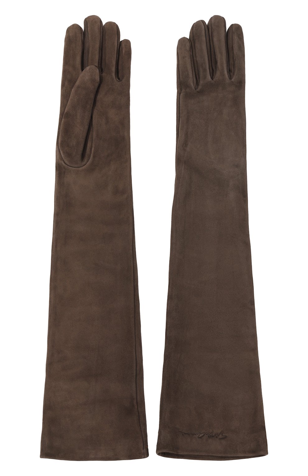 Кожаные перчатки GIORGIO ARMANI, арт. 794206/3F204, фото 2