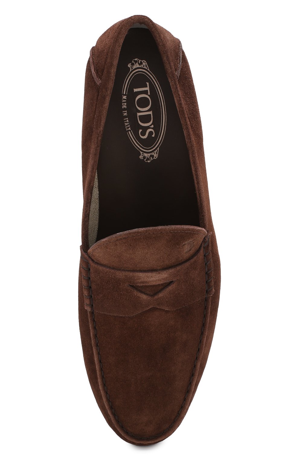 Замшевые пенни-лоферы TOD’S, арт. XXM11A00010BYE, фото 5