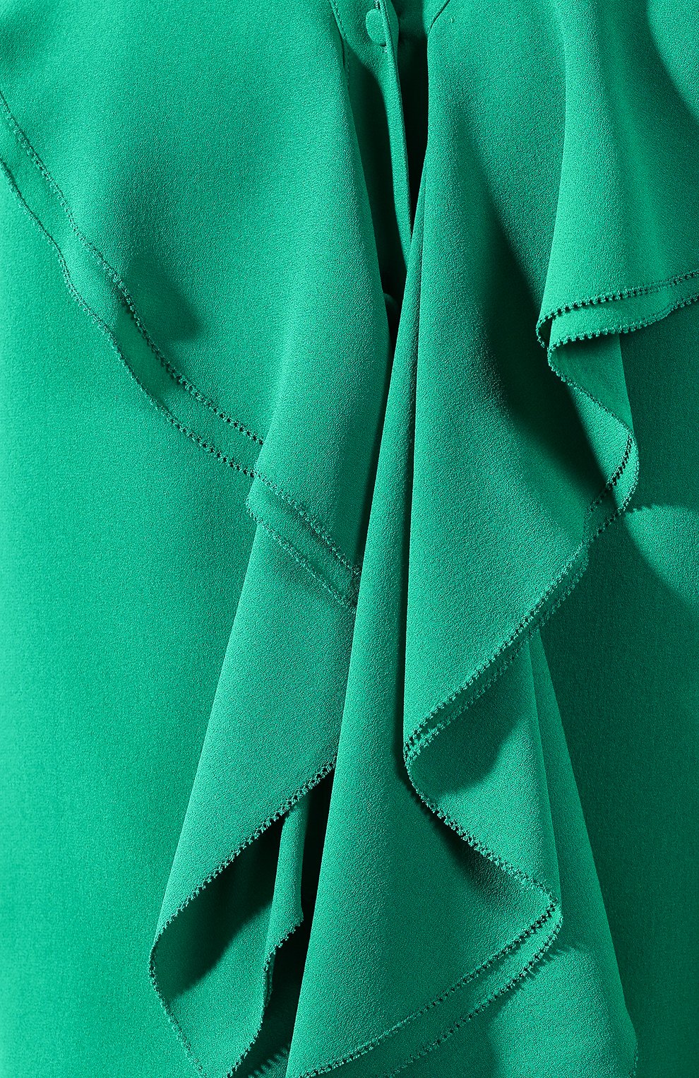 Шелковая блузка ALEXANDER MCQUEEN, арт. 606021/QBAAF, фото 5