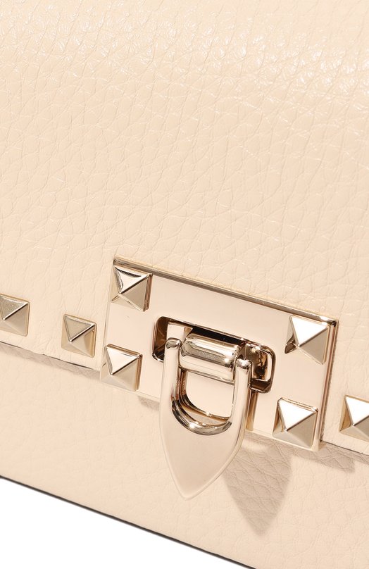 Сумка Rockstud small Valentino 5W0B0Q70/VSF Кремовый  5W0B0Q70/VSF Фото 3