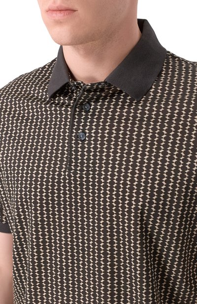 Поло из лиоцелла и хлопка EMPORIO ARMANI, арт. EM005356/AF24857, фото 5