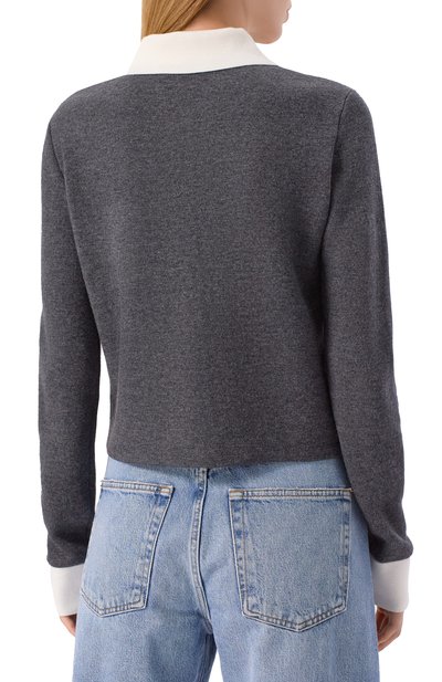 Кардиган из шерсти и кашемира SELF-PORTRAIT, арт. PF25-048C-GR, фото 4