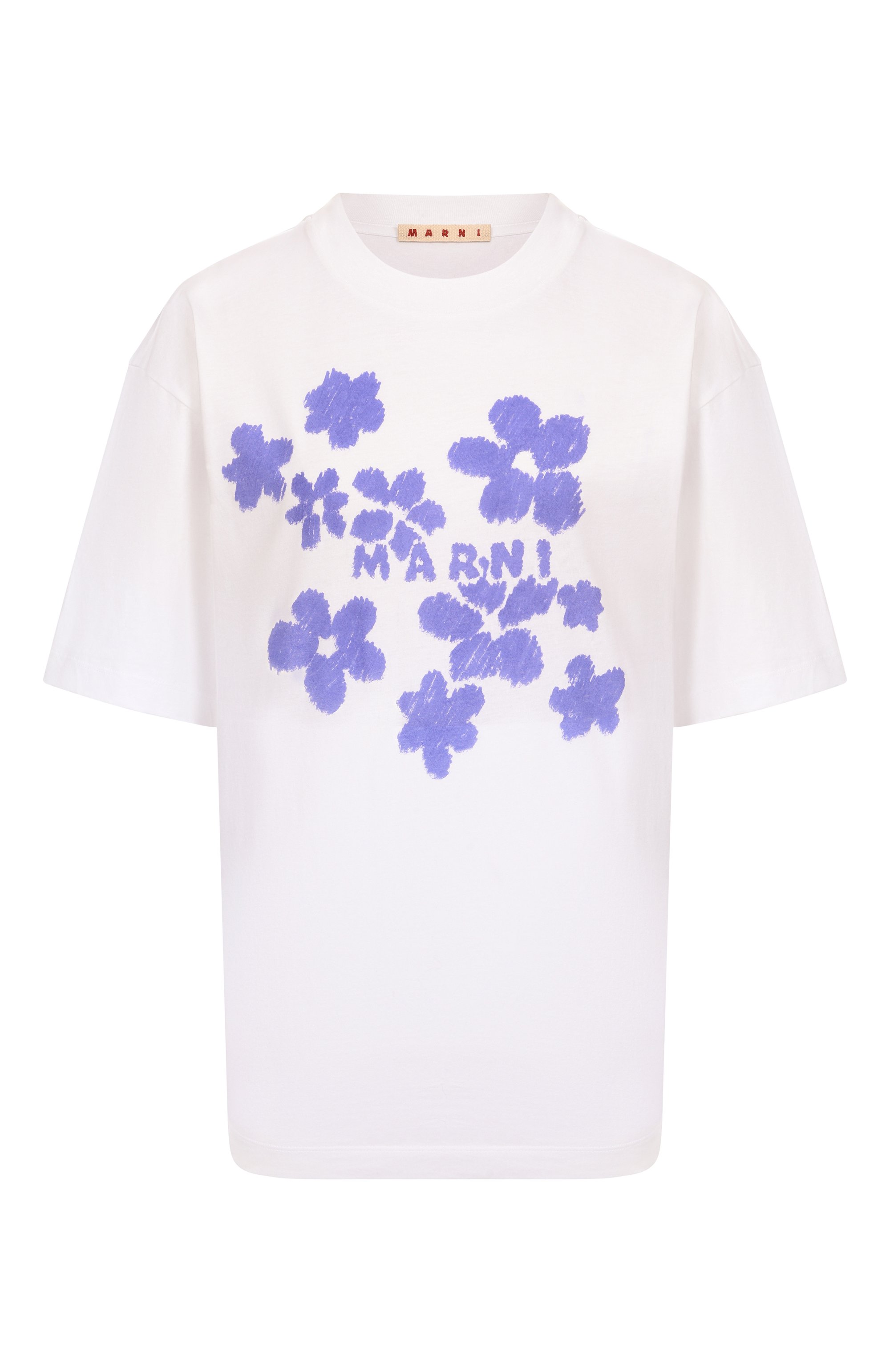 Хлопковая футболка MARNI, арт. THJET49P09/USCX40, фото 1