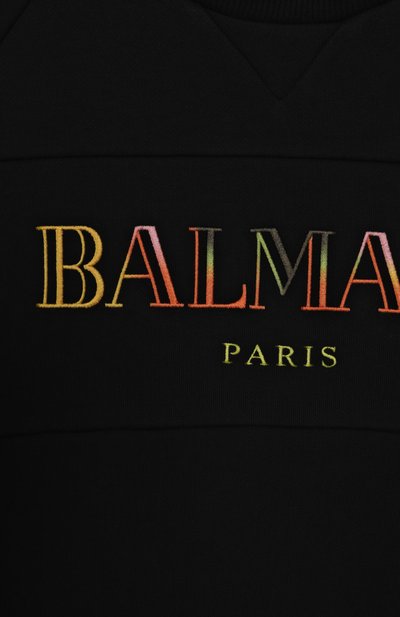 Хлопковый свитшот BALMAIN, арт. BW4Q20, фото 3