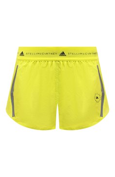 Женские шорты ADIDAS BY STELLA MCCARTNEY желтого цвета, арт. GL7386 | Фото 1 (Длина Ж (юбки, платья, шорты): Мини; Материал подклада: Синтетический материал; Материал внешний: Синтетический материал; Женское Кросс-КТ: Шорты-спорт, Шорты-одежда; Стили: Спорт-шик; Региональные ограничения белый список (Axapta Mercury): RU; Драгоценные камни: Проставлено; Материал сплава: Проставлено)