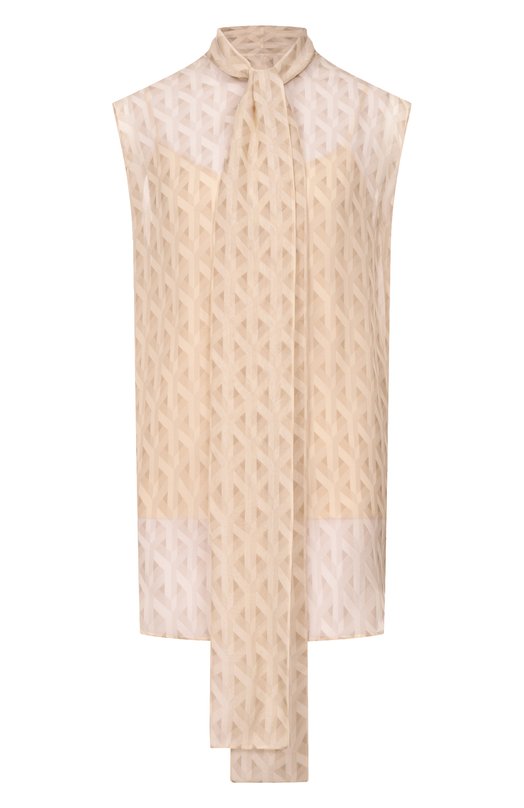 Шелковый топ MVST M26.2PW.B018/F152 Бежевый M26.2PW.B018/F152