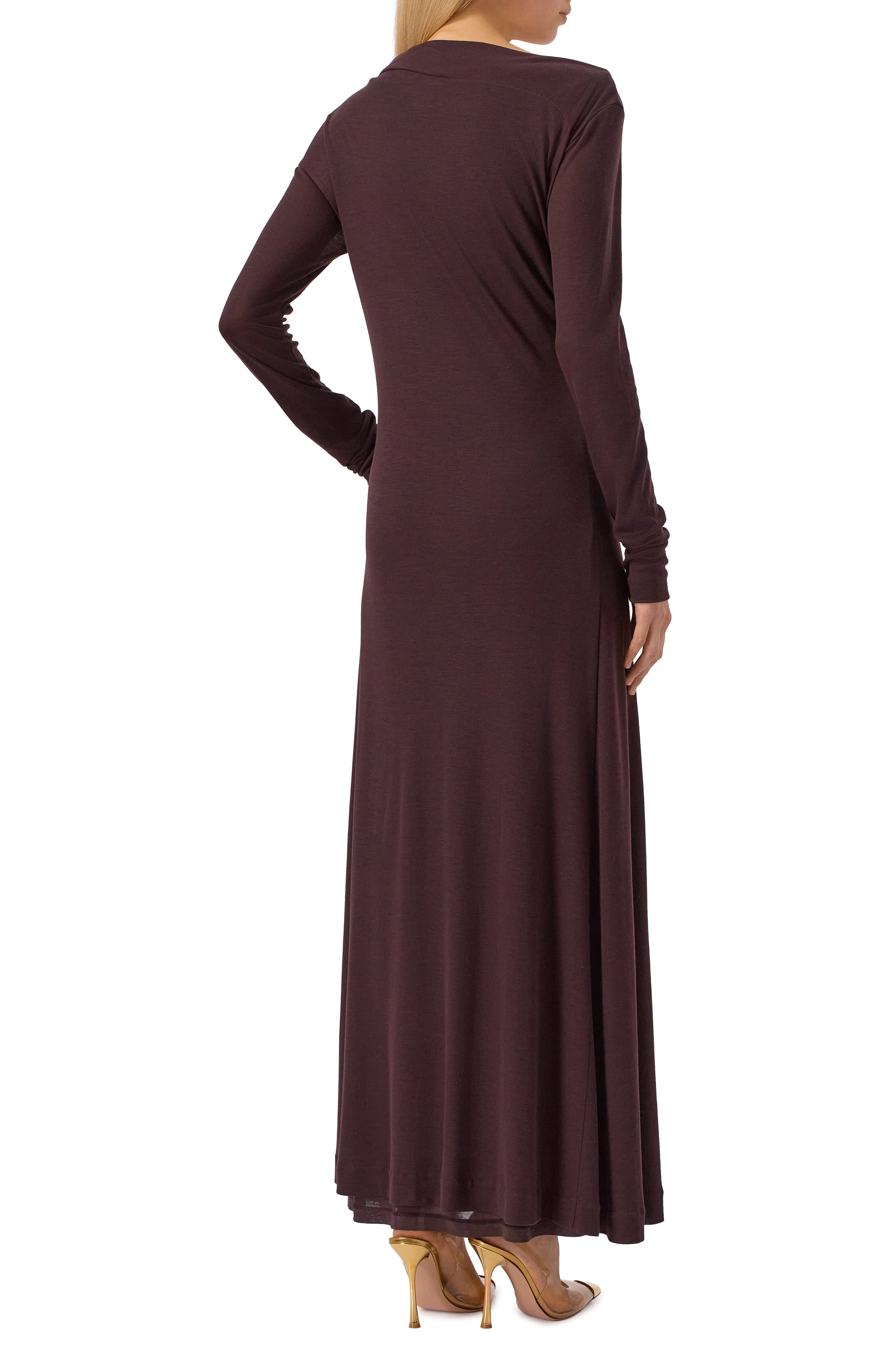 Платье из лиоцелла и кашемира BOSS, арт. 50550731, фото 3