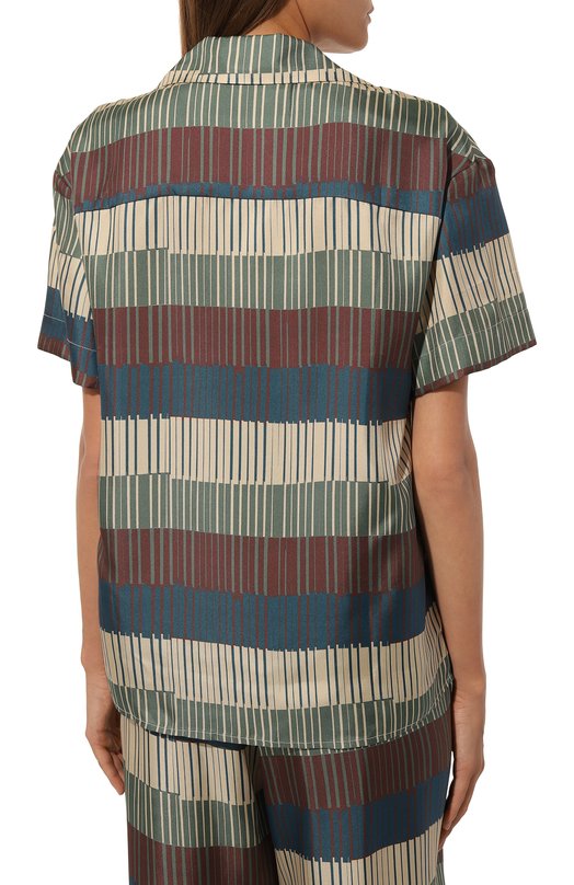Шелковая рубашка ASCENO AW24_T022F04 Разноцветный  AW24_T022F04 Фото 4