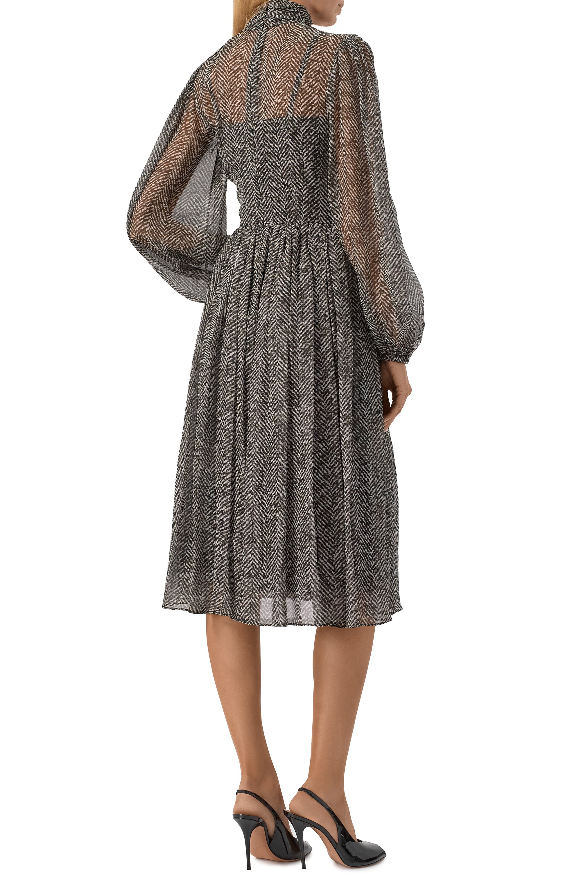 Шелковое платье DOLCE & GABBANA, арт. F6JLJT/IS1ZN, фото 3