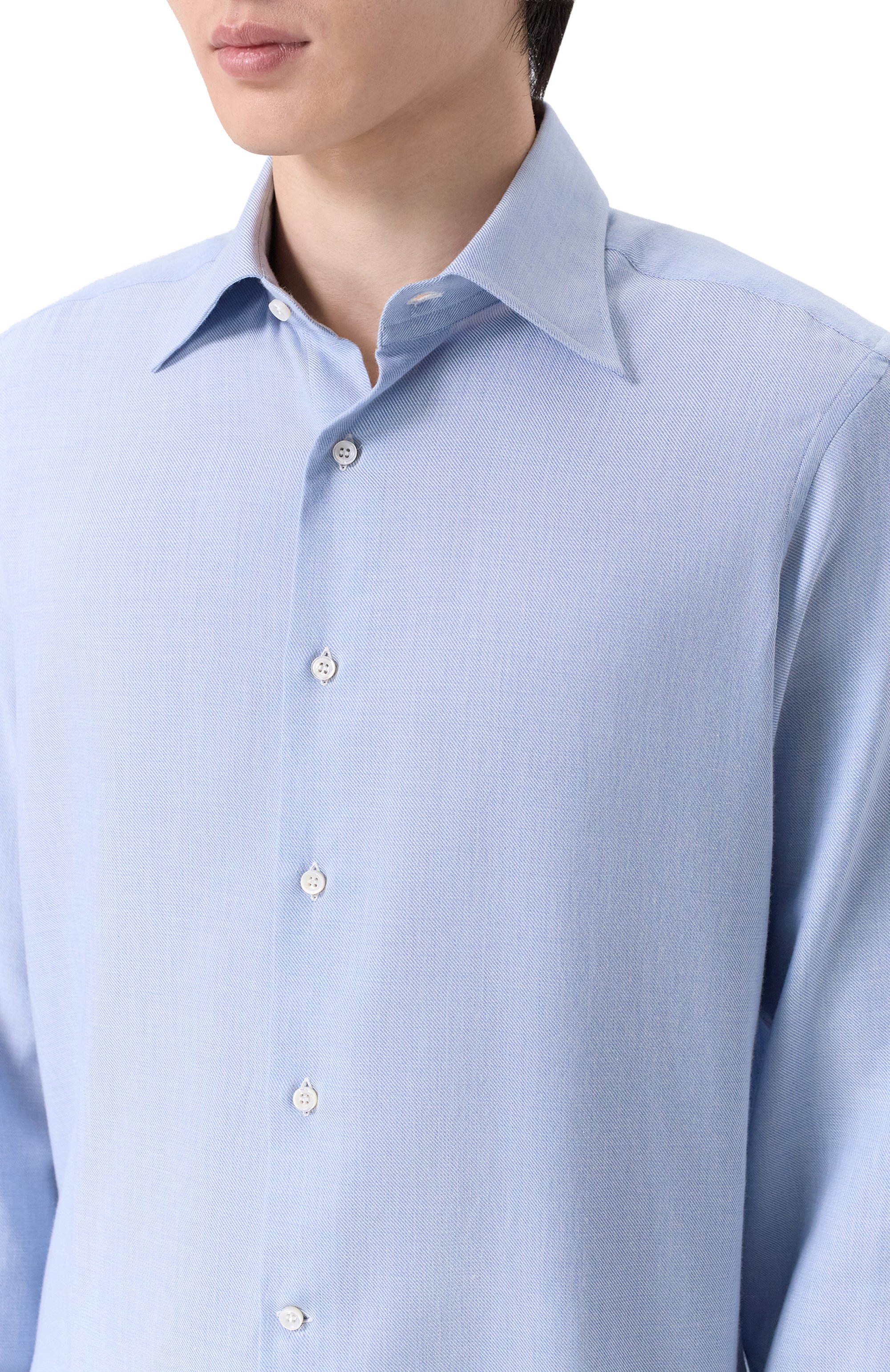 Сорочка из хлопка и кашемира MVST, арт. M0RBIDA/MAX/R0UND/608, фото 5