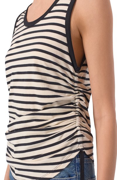 Хлопковый топ ANN DEMEULEMEESTER, арт. B0011982/FA717, фото 5