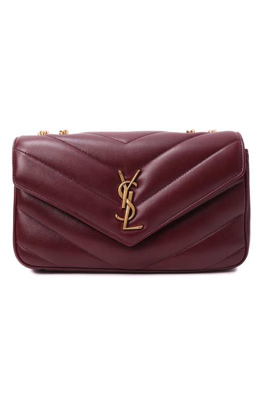 Сумка Loulou small Saint Laurent 801437/AAEAX Бордовый 801437/AAEAX