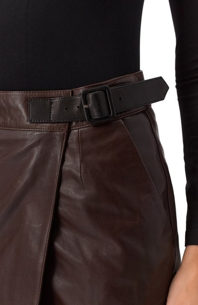 Кожаная юбка VENERA M., арт. E-40, фото 5