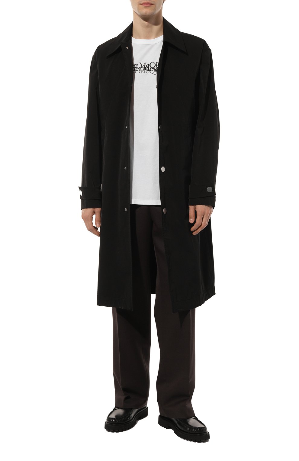 Хлопковая футболка ALEXANDER MCQUEEN, арт. 727277 QUZ17, фото 2