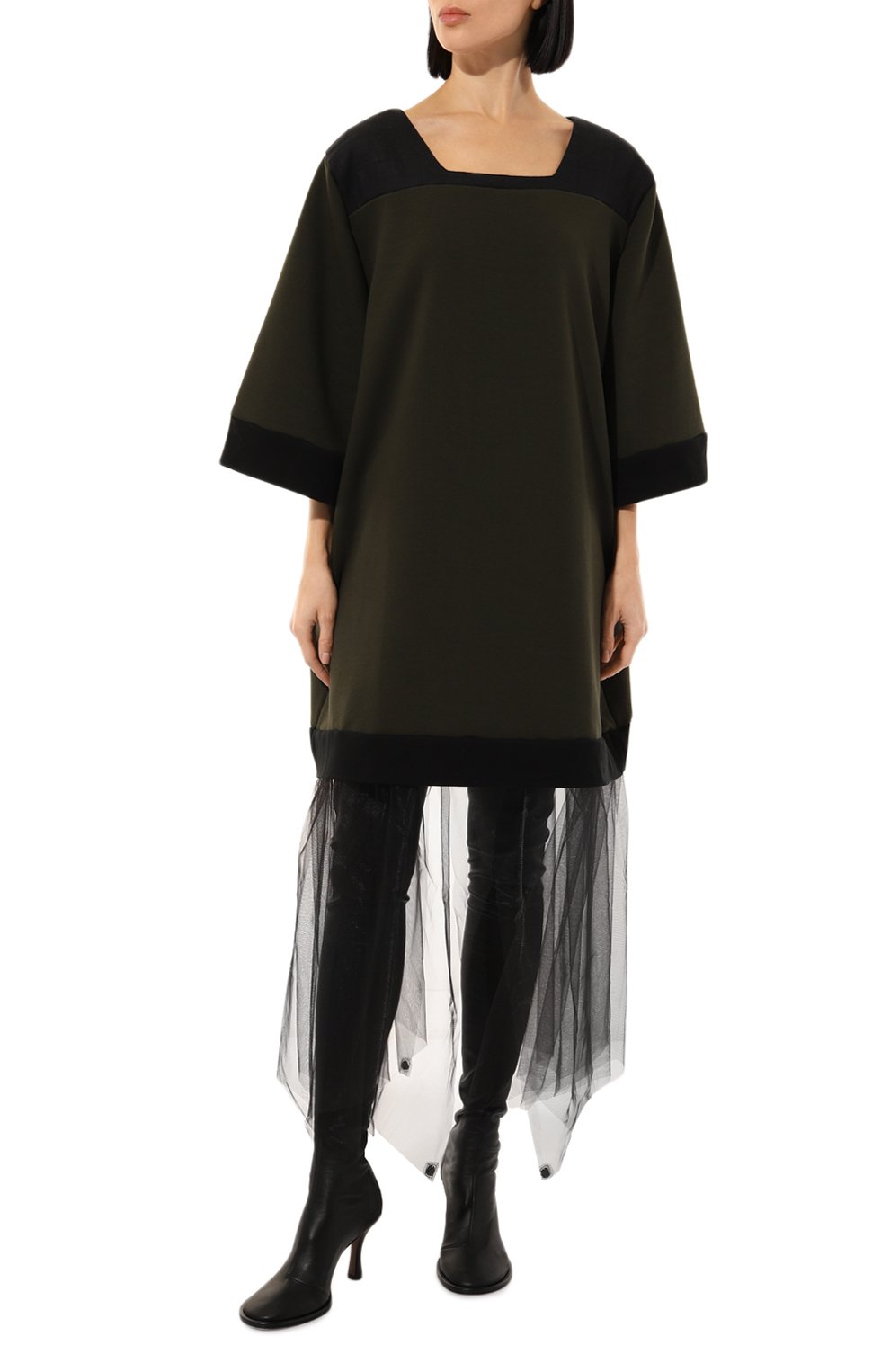 Платье из хлопка и льна MIDGARD PARIS, а�рт. FA1-TS15-KH, фото 3