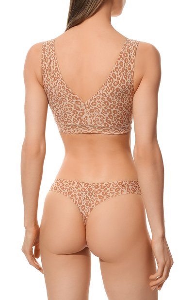 Трусы-стринги CHANTELLE леопардового цвета по цене 3310 руб., арт. C11D90, фото 3 Трусы-стринги CHANTELLE, арт. C11D90, фото 3