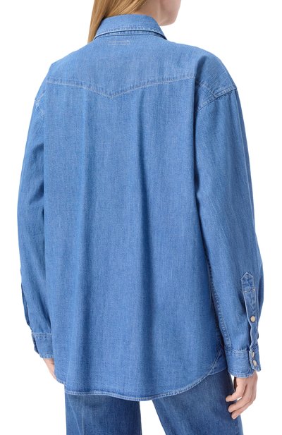 Джинсовая рубашка MOTHER, арт. 21306-350, фото 4