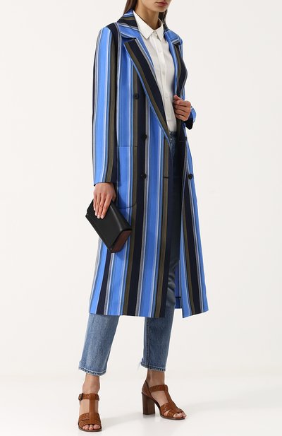 Кожаные босоножки с плетением intrecciato BOTTEGA VENETA коричневого цвета по цене 92850 руб., арт. 428899/V0013, фото 2 Кожаные босоножки с плетением intrecciato BOTTEGA VENETA, арт. 428899/V0013, фото 2