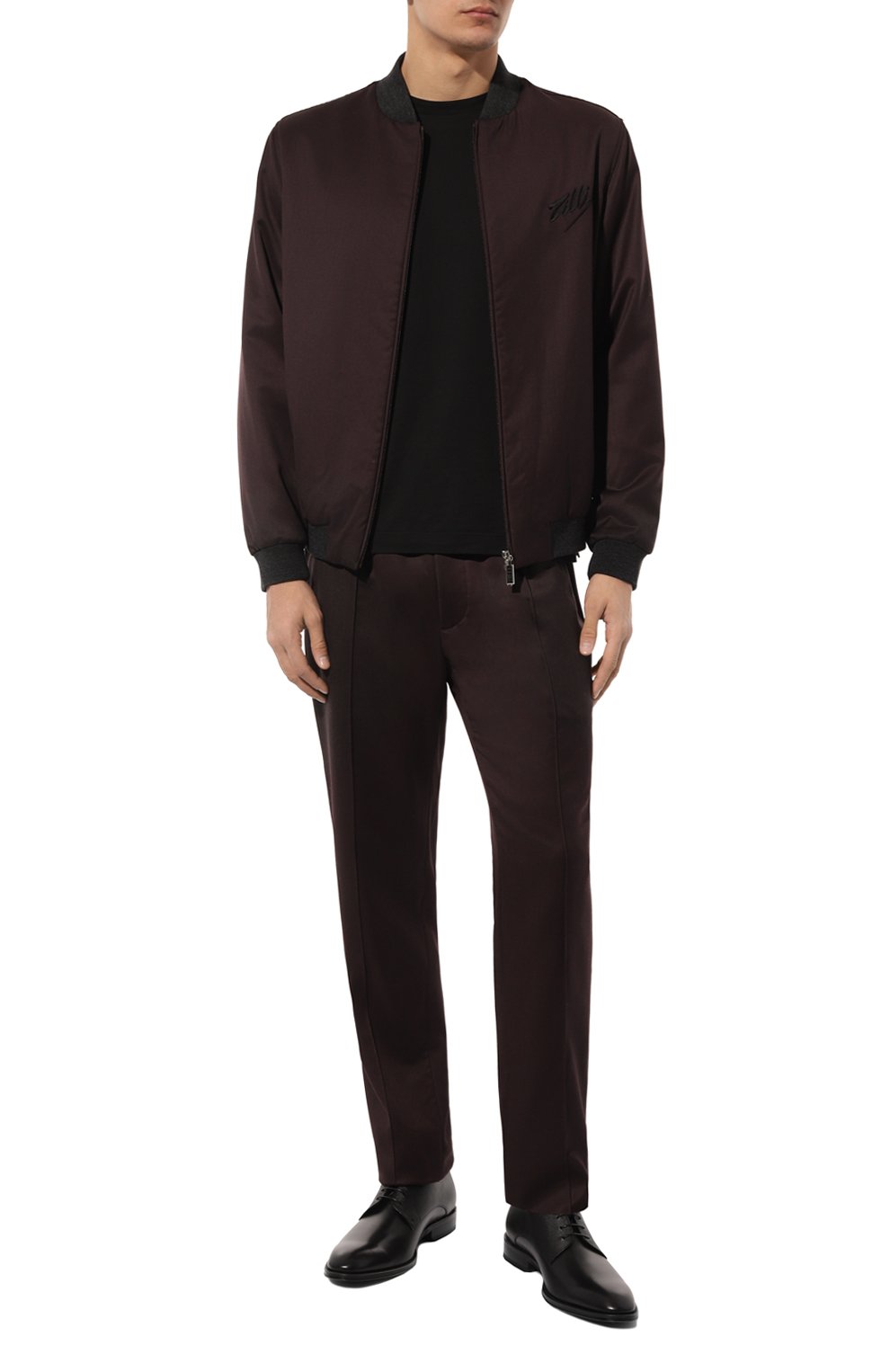 Шерстяной бомбер ZILLI, арт. B0M01BZS66036ZS000001, фото 2