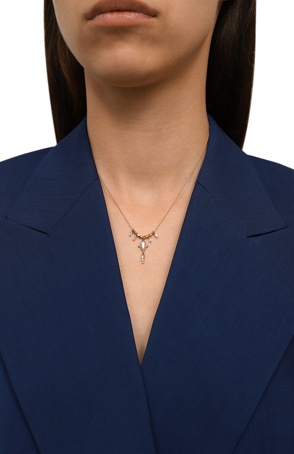 Колье HANKA_IN, арт. DIA-C0-PEB-0.5M, фото 2