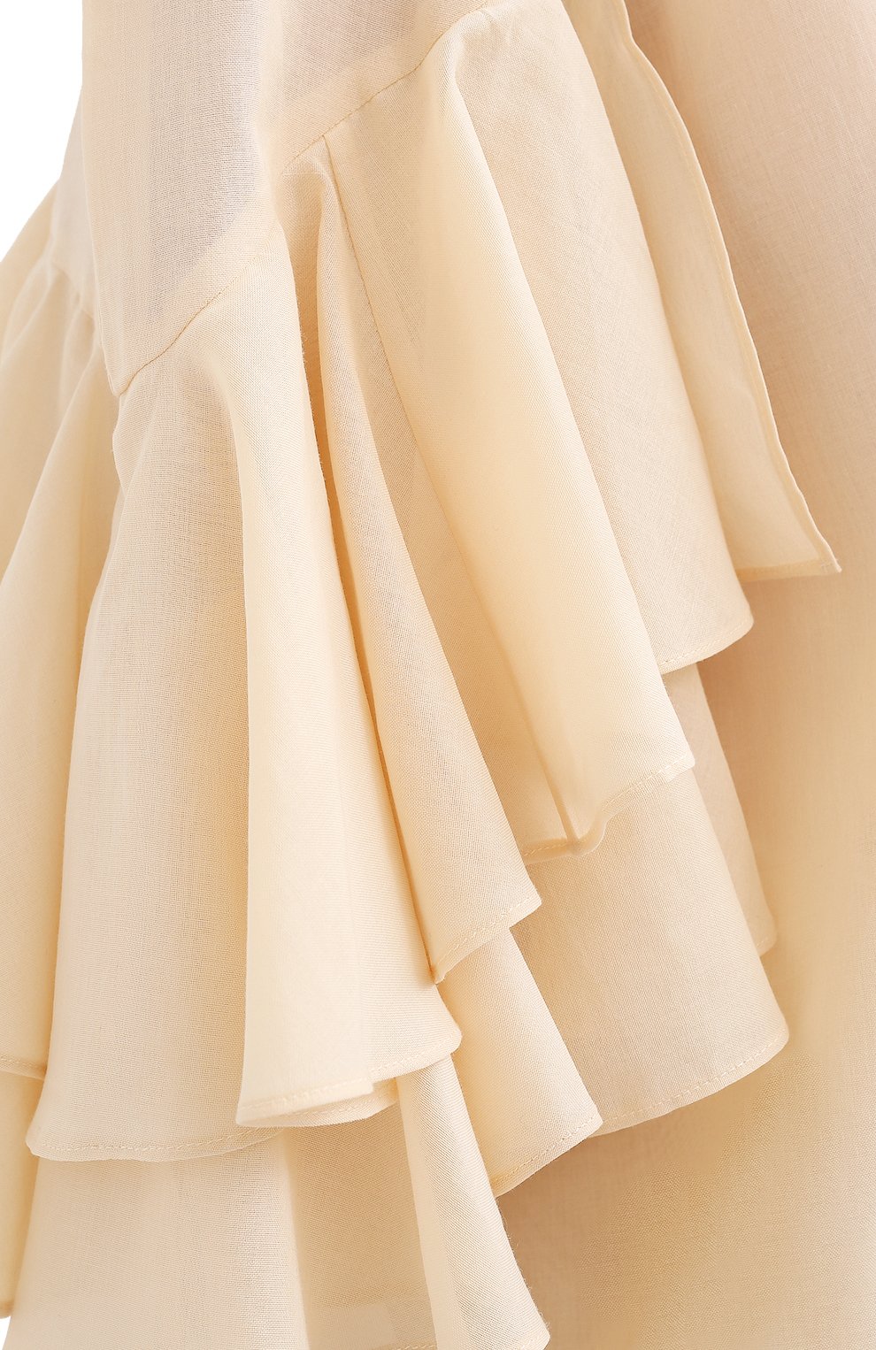 Хлопковая блузка TOTEME, арт. L0CARN0 203-702-704, фото 5