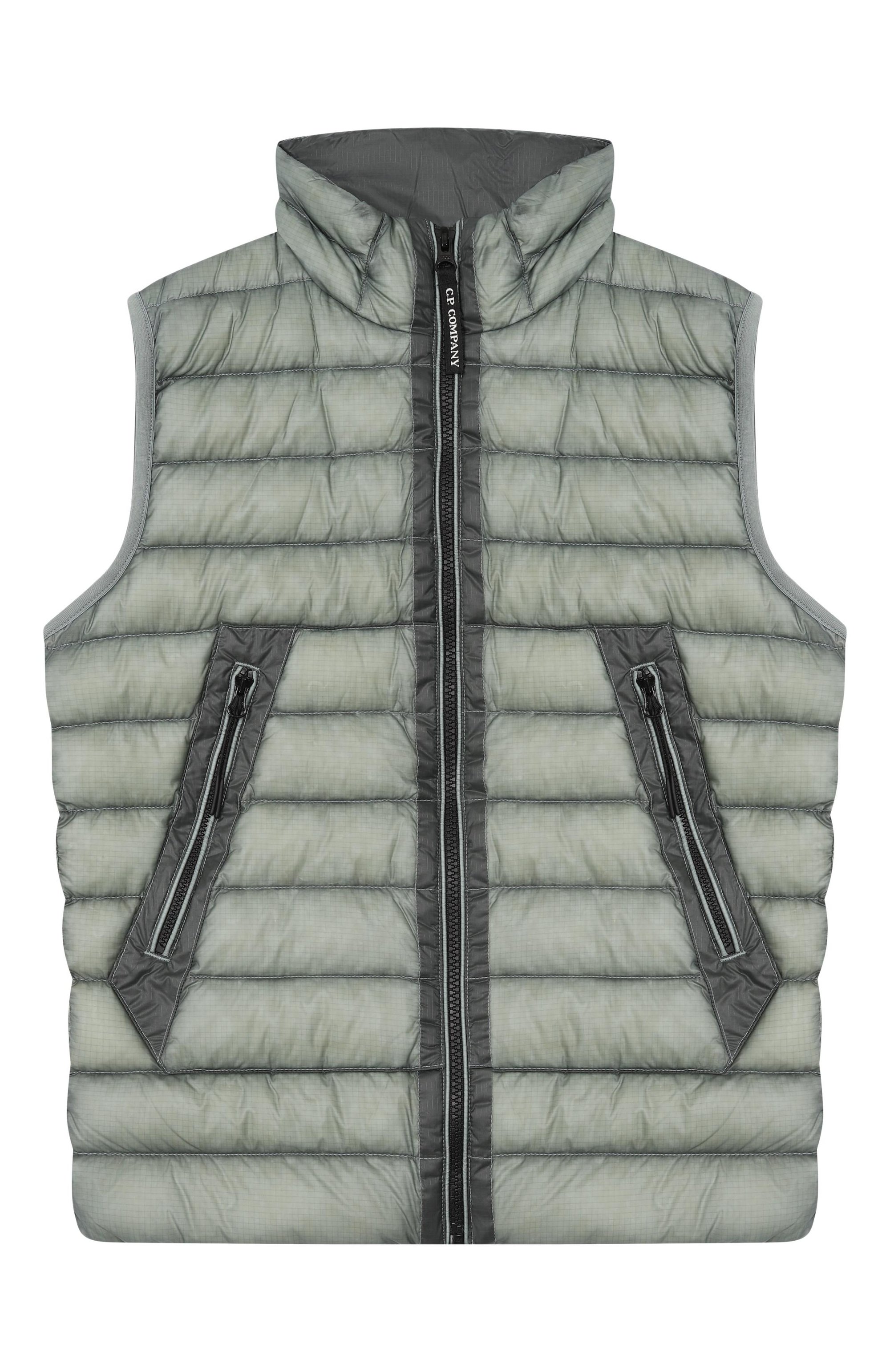 Пуховый жилет C.P. COMPANY, арт. C0S00R/L3AB1, фото 1