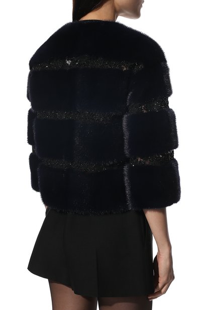 Шуба из норки VALENTINO, арт. TF3FB6551BF, фото 4