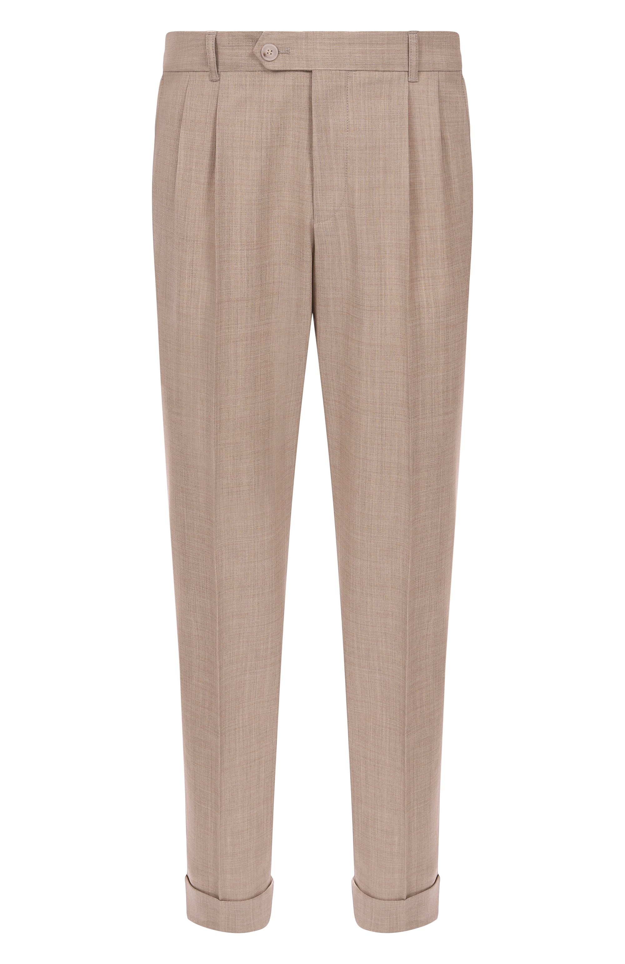 Шерстяные брюки BOSS, арт. 50545822, фото 1