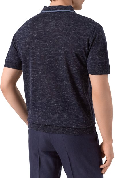 Поло из шерсти и шелка CORNELIANI, арт. 27M545/2725130, фото 4