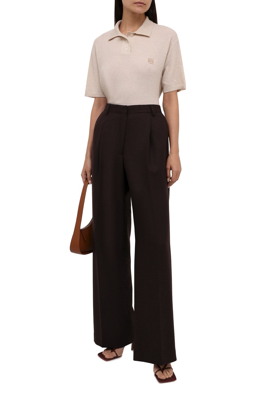 Шерстяные брюки DRIES VAN NOTEN, арт. 212-010972-3041, фото 2
