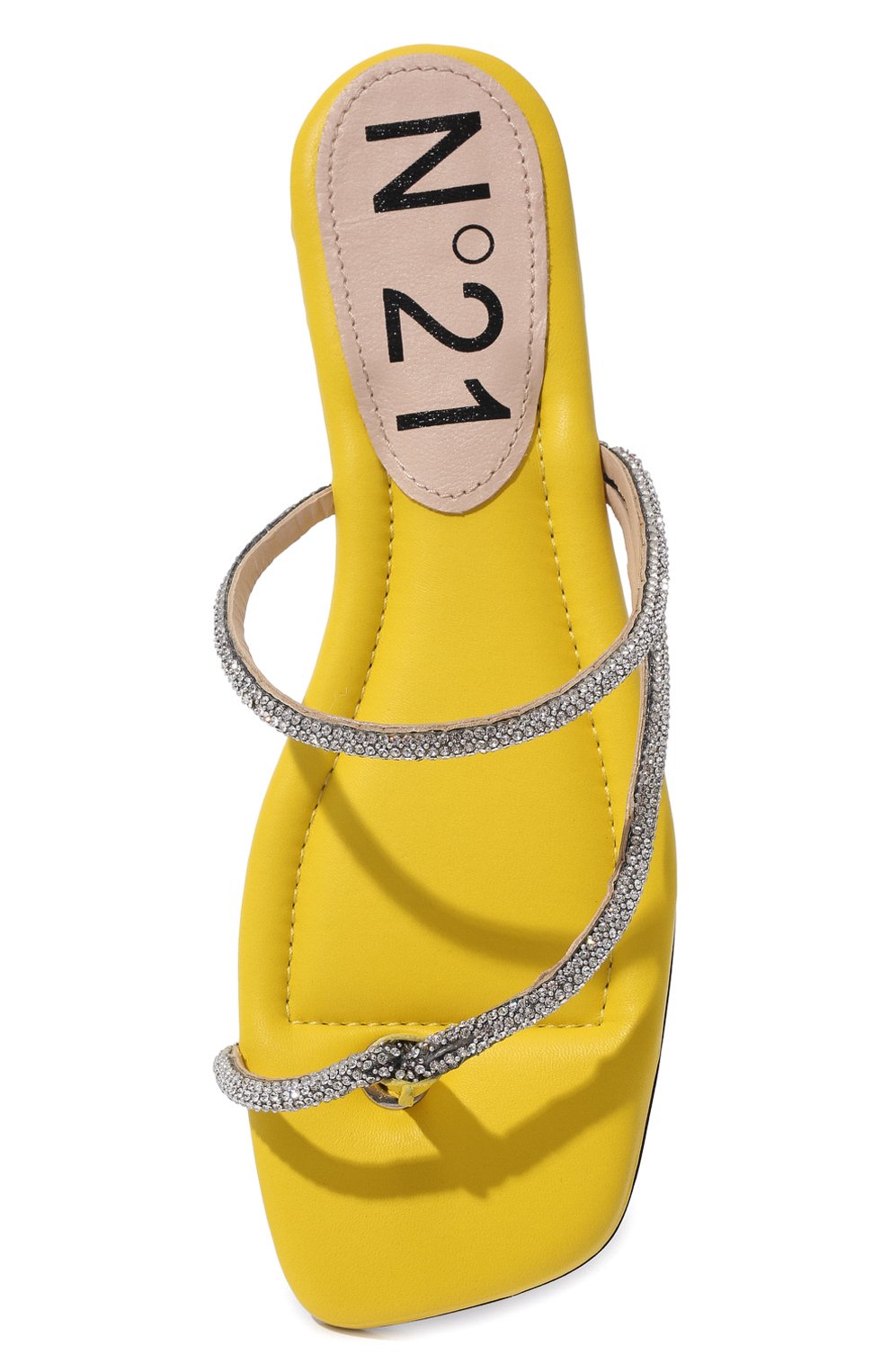 Кожаные шлепанцы N21, арт. 22ECPXNV13020/FLIP FL0PS, фото 6