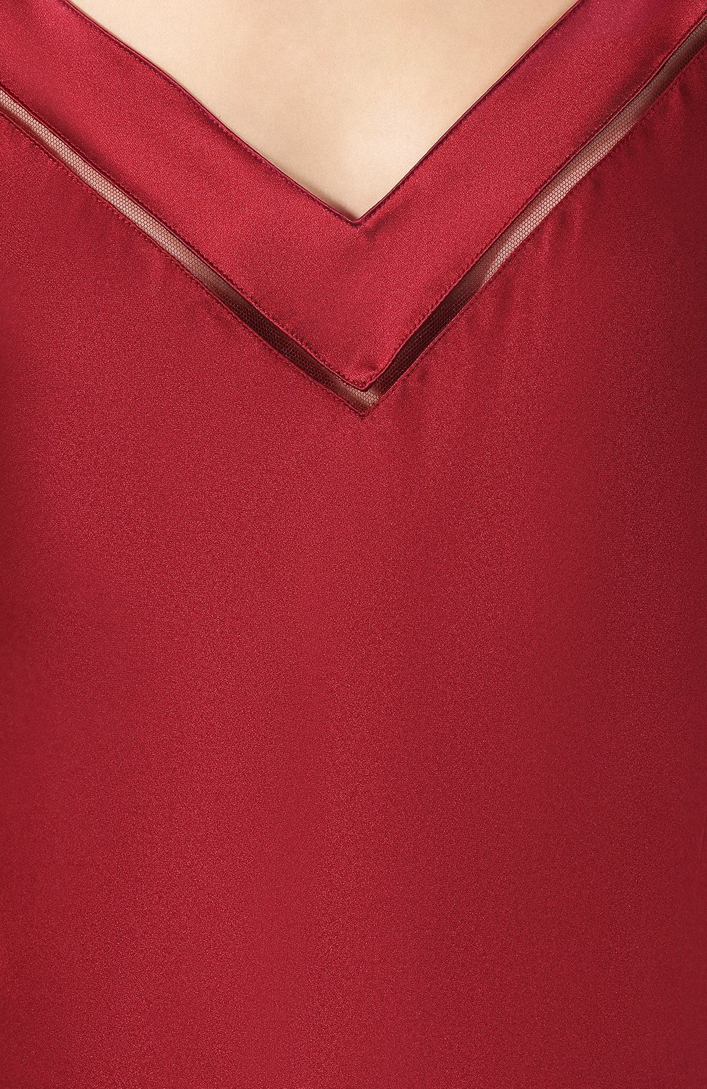 Шелковый топ SIMONE PERELE, арт. 17F900_вин, фото 5
