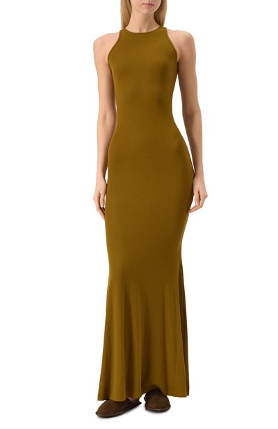 Платье EDOMO хаки цвета по цене 23900 руб., арт. D001020SS25, фото 3 Платье EDOMO, арт. D001020SS25, фото 3