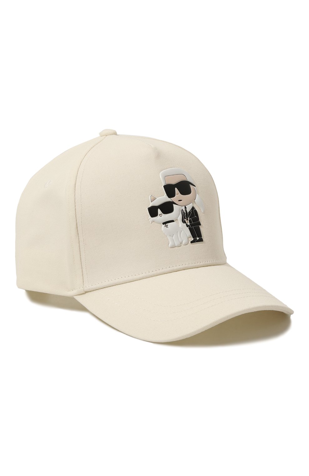 Хлопковая бейсболка KARL LAGERFELD KIDS, арт. Z30160, фото 1