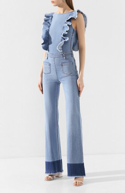 Джинсовый комбинезон REDVALENTINO, арт. TR0DA00G/53V, фото 3