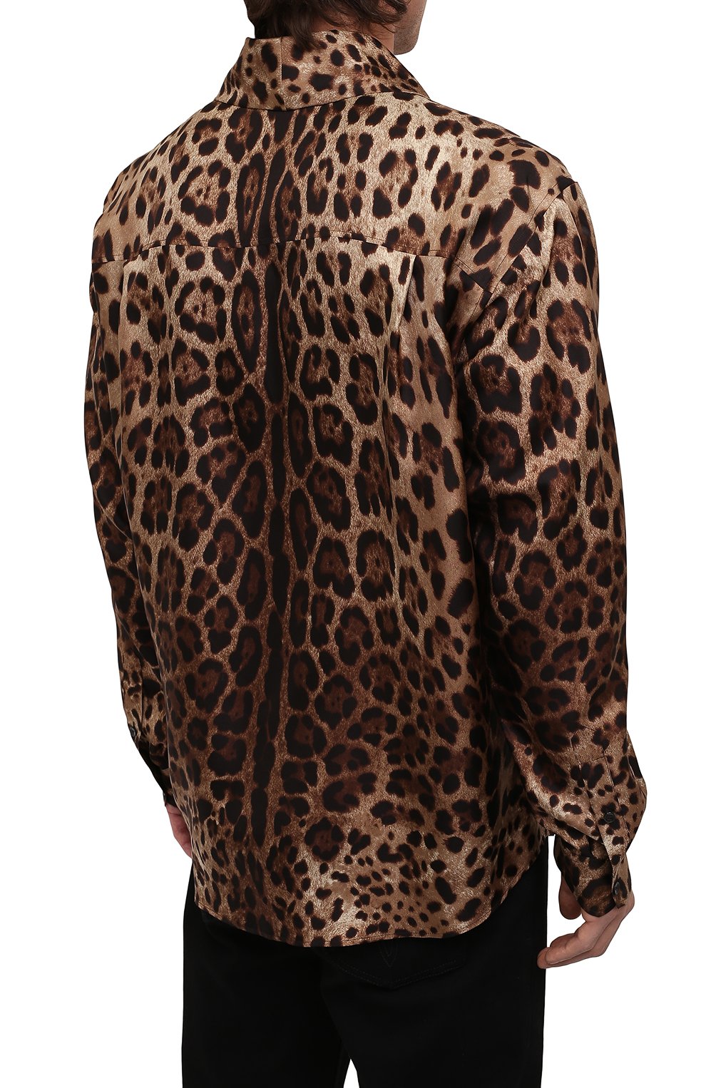 Шелковая рубашка DOLCE & GABBANA, арт. G5JN9T/IS1B7, фото 4