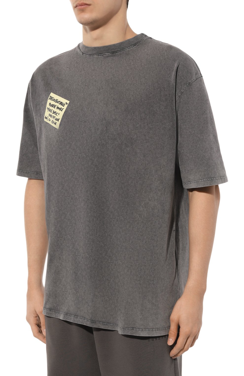 Хлопковая футболка DIEGO VENTURINO, арт. D3S4TS0PIT, фото 3