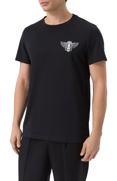 Хлопковая футболка BALMAIN, арт. GH1EF000/GF39, фото 3