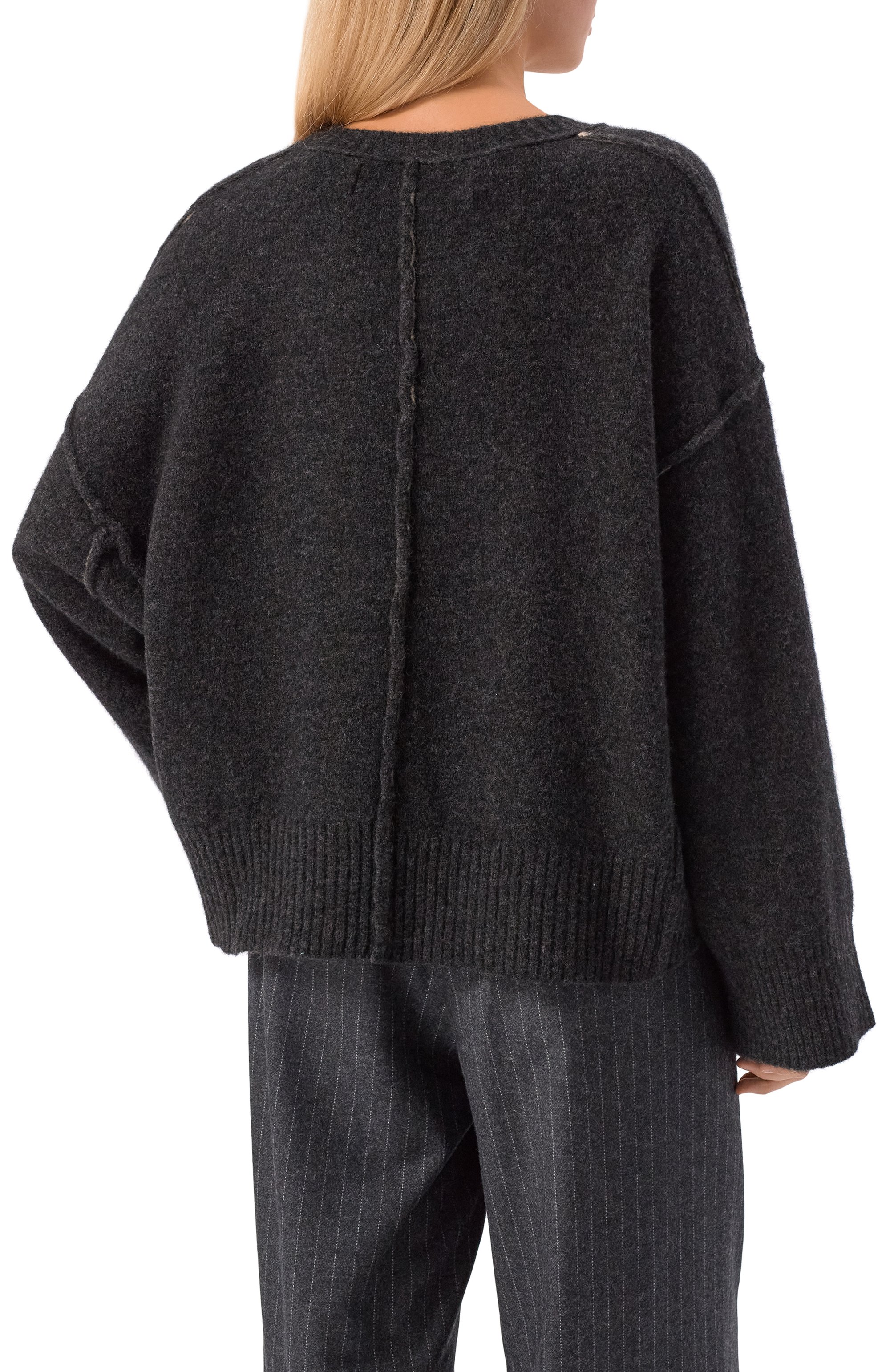 Шерстяной свитер ISABEL BENENATO, арт. DK240F25, фото 4